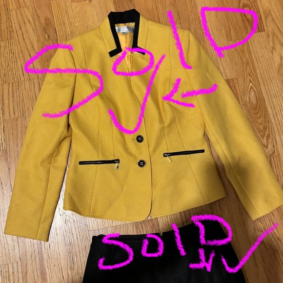 - Tahari ASL business Women’s sets skirt blazer size 4, 4p 6 mix N match ur way - Picture 13 of 14